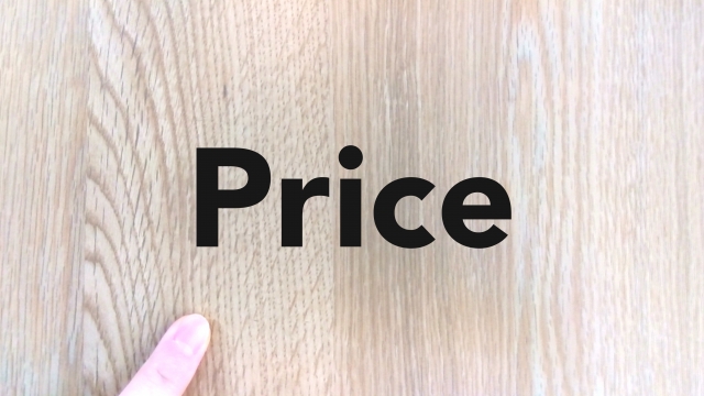 Priceの文字